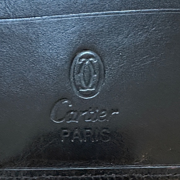 Cartier Vintage Black Leather wallet - Picture 2 of 9
